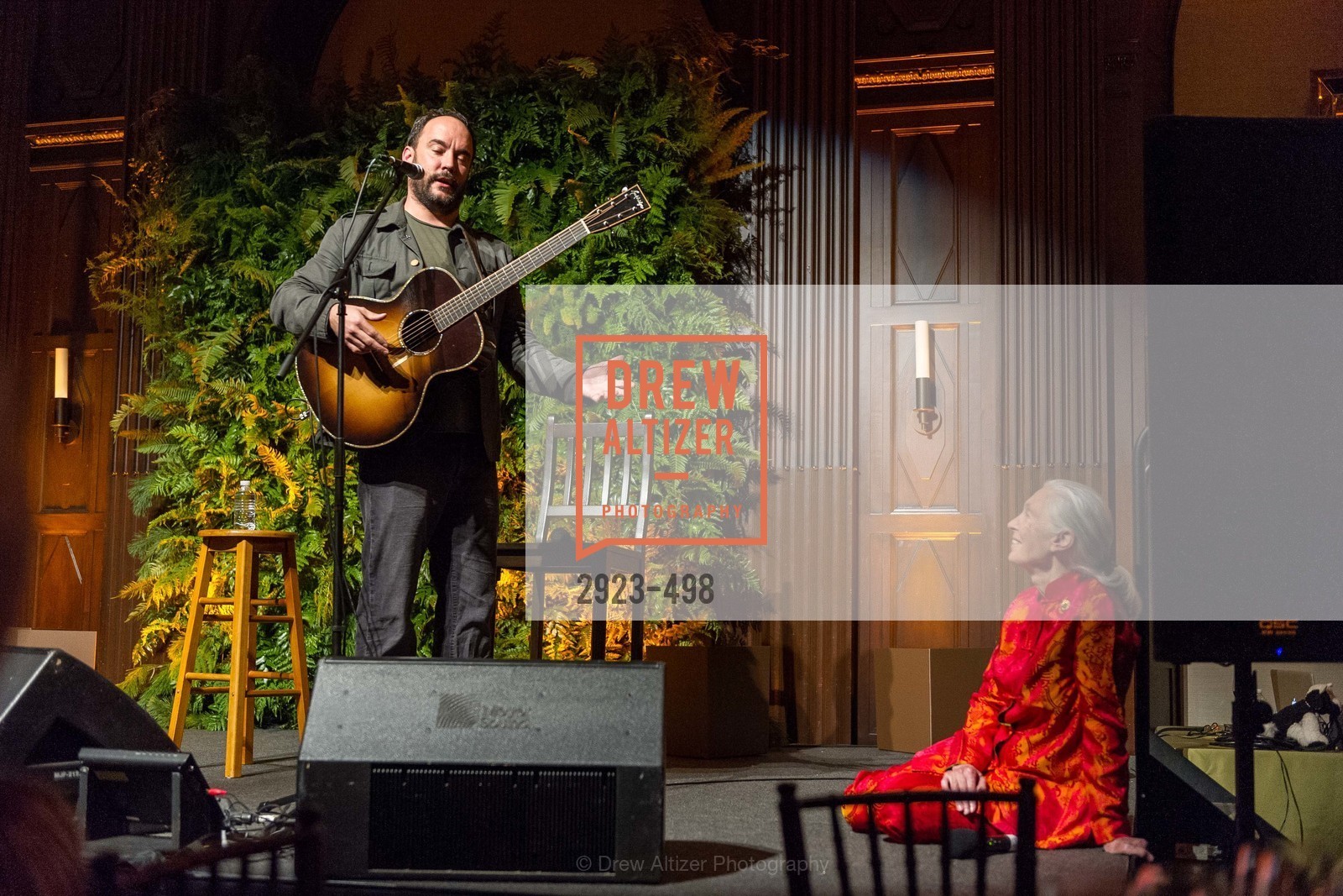 Performance By Dave Matthews, Dr. Jane Goodall 80th Birthday Celebration, US. US, April 3rd, 2014,Drew Altizer, Drew Altizer Photography, full-service agency, private events, San Francisco photographer, photographer california