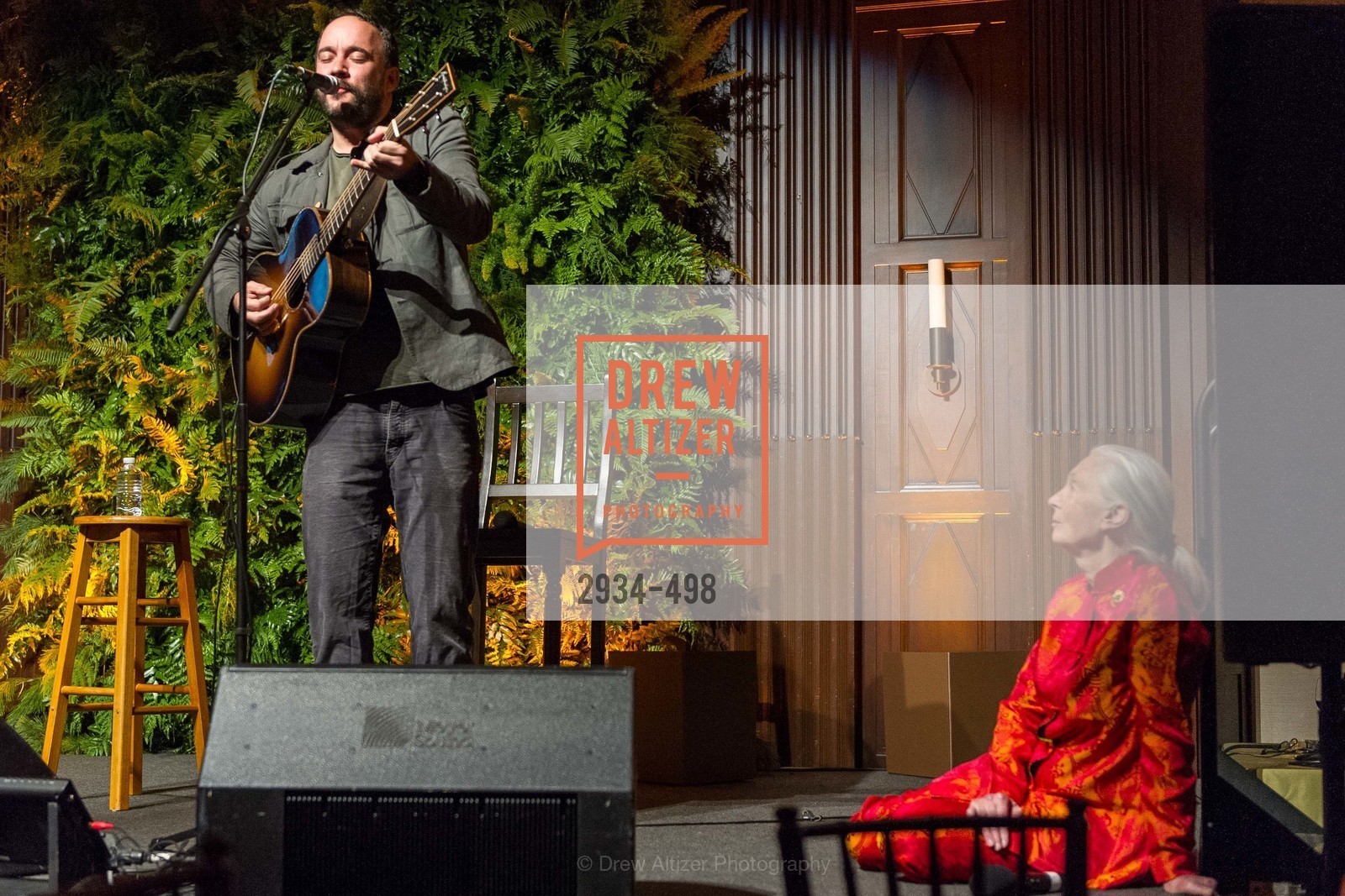 Performance By Dave Matthews, Dr. Jane Goodall 80th Birthday Celebration, US. US, April 3rd, 2014,Drew Altizer, Drew Altizer Photography, full-service agency, private events, San Francisco photographer, photographer california