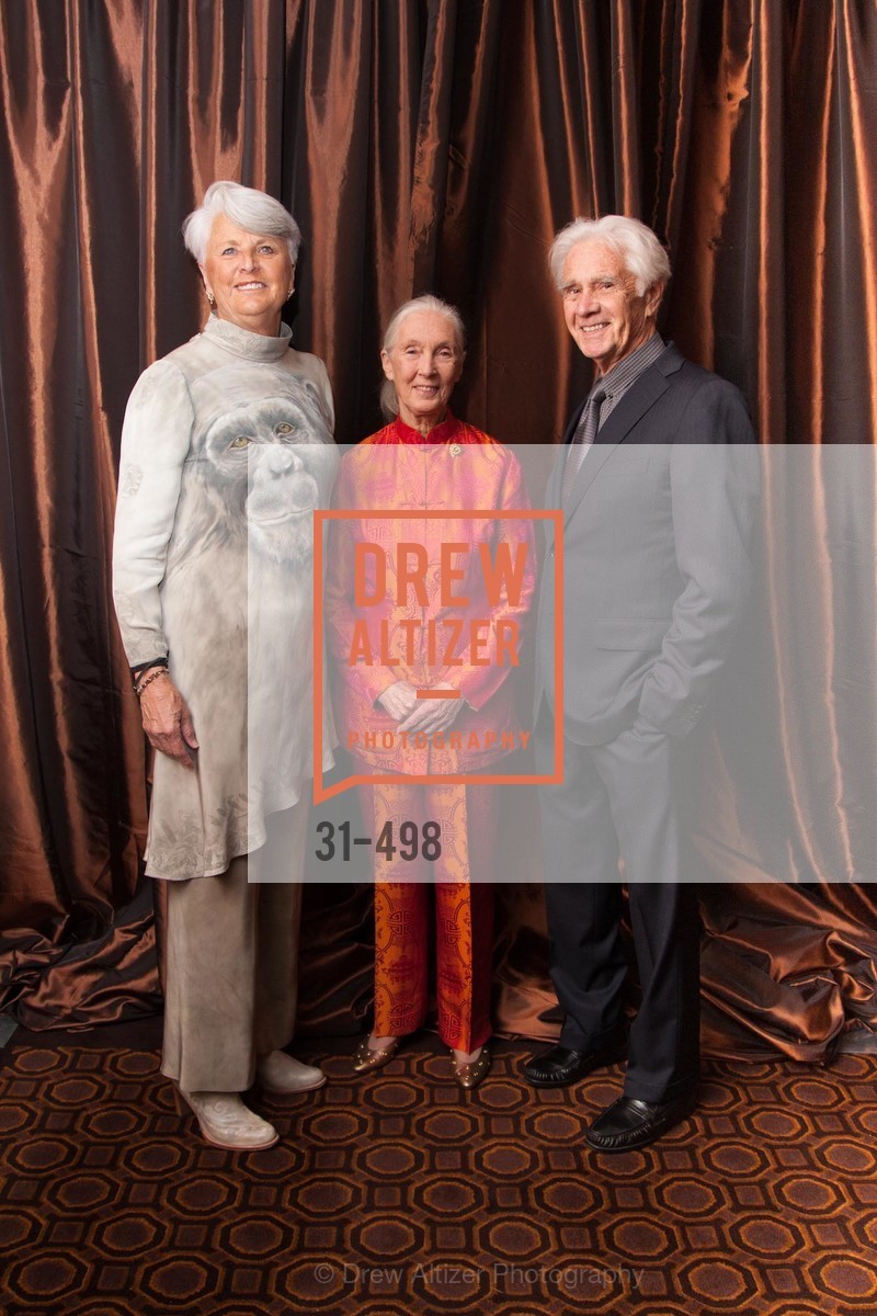 Judy Wheatley, Jane Goodall, Chuck Wheatley, Dr. Jane Goodall 80th Birthday Celebration, US. US, . US, Photo #31-498 Judy Wheatley, Jane Goodall, Chuck Wheatley, Photo #31-498