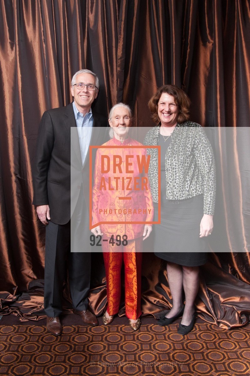 David Young, Jane Goodall, Susan Young, Dr. Jane Goodall 80th Birthday Celebration, US. US, . US, Photo #92-498 David Young, Jane Goodall, Susan Young, Photo #92-498