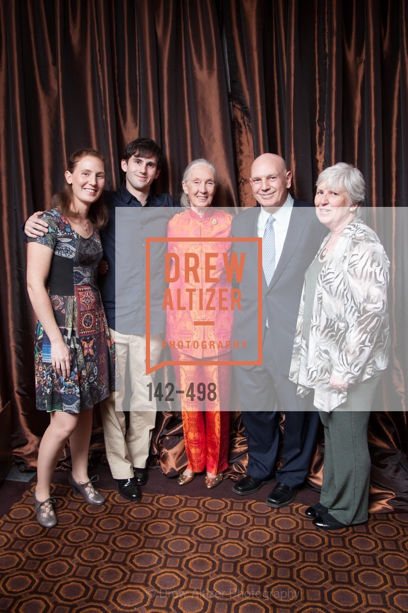 Karin Kendall, Link Kendall, Jane Goodall, Donald Kendall, Photo #142-498