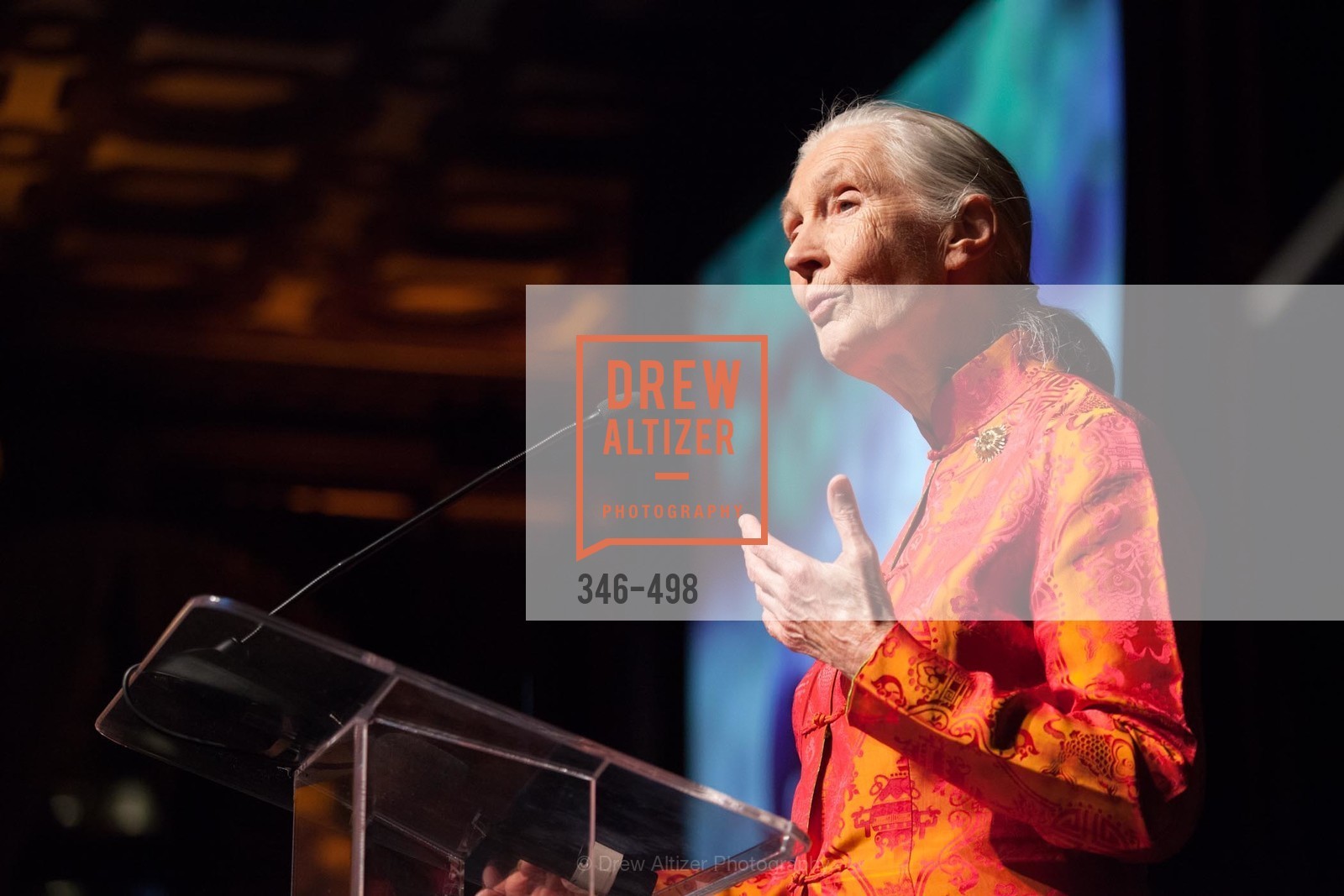 Jane Goodall, Dr. Jane Goodall 80th Birthday Celebration, US. US, April 3rd, 2014,Drew Altizer, Drew Altizer Photography, full-service event agency, private events, San Francisco photographer, photographer California