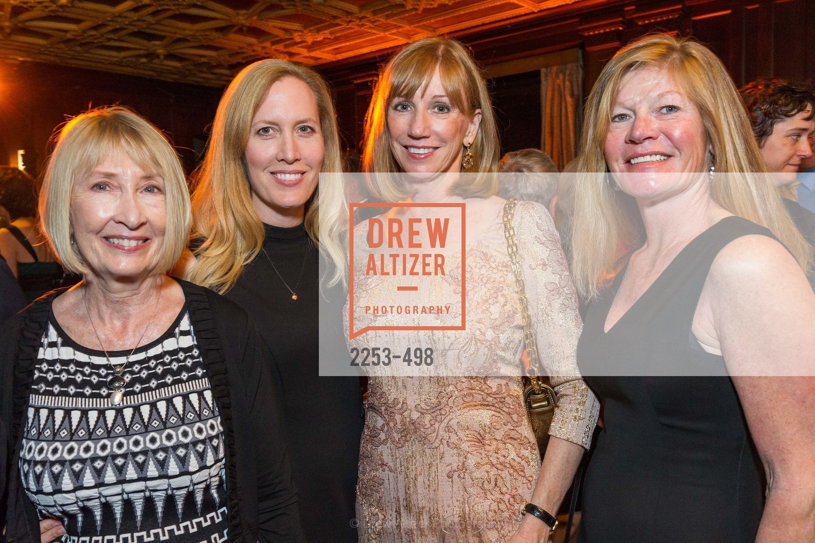 Lynn Lewis, Stephanie Knowles, Nancy Denison, Virginia Stafman, Dr. Jane Goodall 80th Birthday Celebration, US. US, April 3rd, 2014,Drew Altizer, Drew Altizer Photography, full-service agency, private events, San Francisco photographer, photographer california