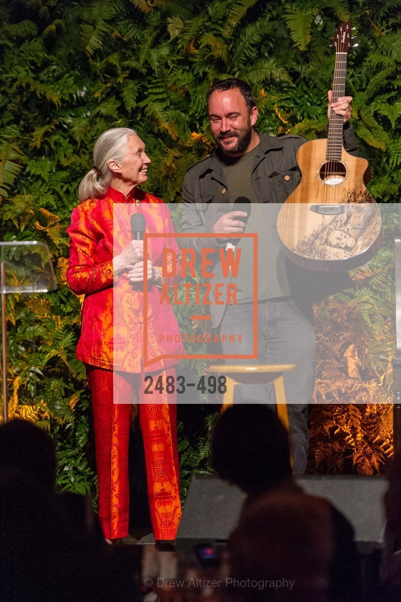Jane Goodall, Dave Matthews, Dr. Jane Goodall 80th Birthday Celebration, US. US, April 3rd, 2014,Drew Altizer, Drew Altizer Photography, full-service agency, private events, San Francisco photographer, photographer california