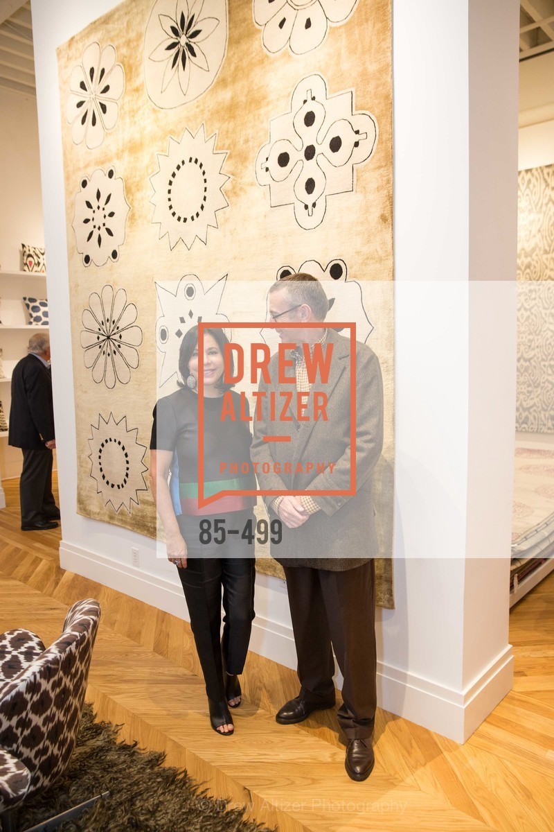 Madeline Weinrib, Paul Weissman, MADELINE WEINRIB Opens New San Francisco Showroom, US. US, . US, Photo #85-499 Madeline Weinrib, Paul Weissman, Photo #85-499