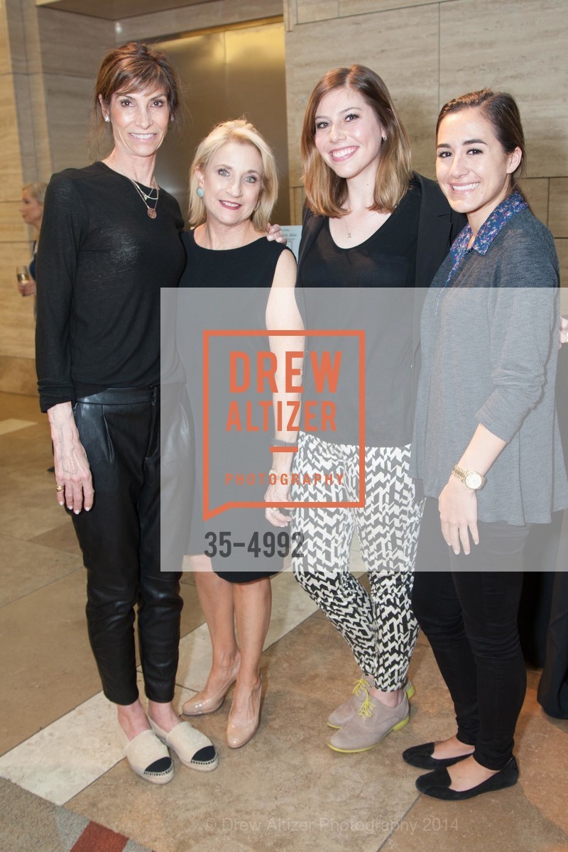 Susan Goldfien, Deborah Avakian, Kim Goldfien, Garrett Destard, UCSF PARTNERS IN CARE Presents Community, Conversations & Cocktails, US, May 13th, 2014, Photo #35-4992 Susan Goldfien, Deborah Avakian, Kim Goldfien, Garrett Destard, Photo #35-4992