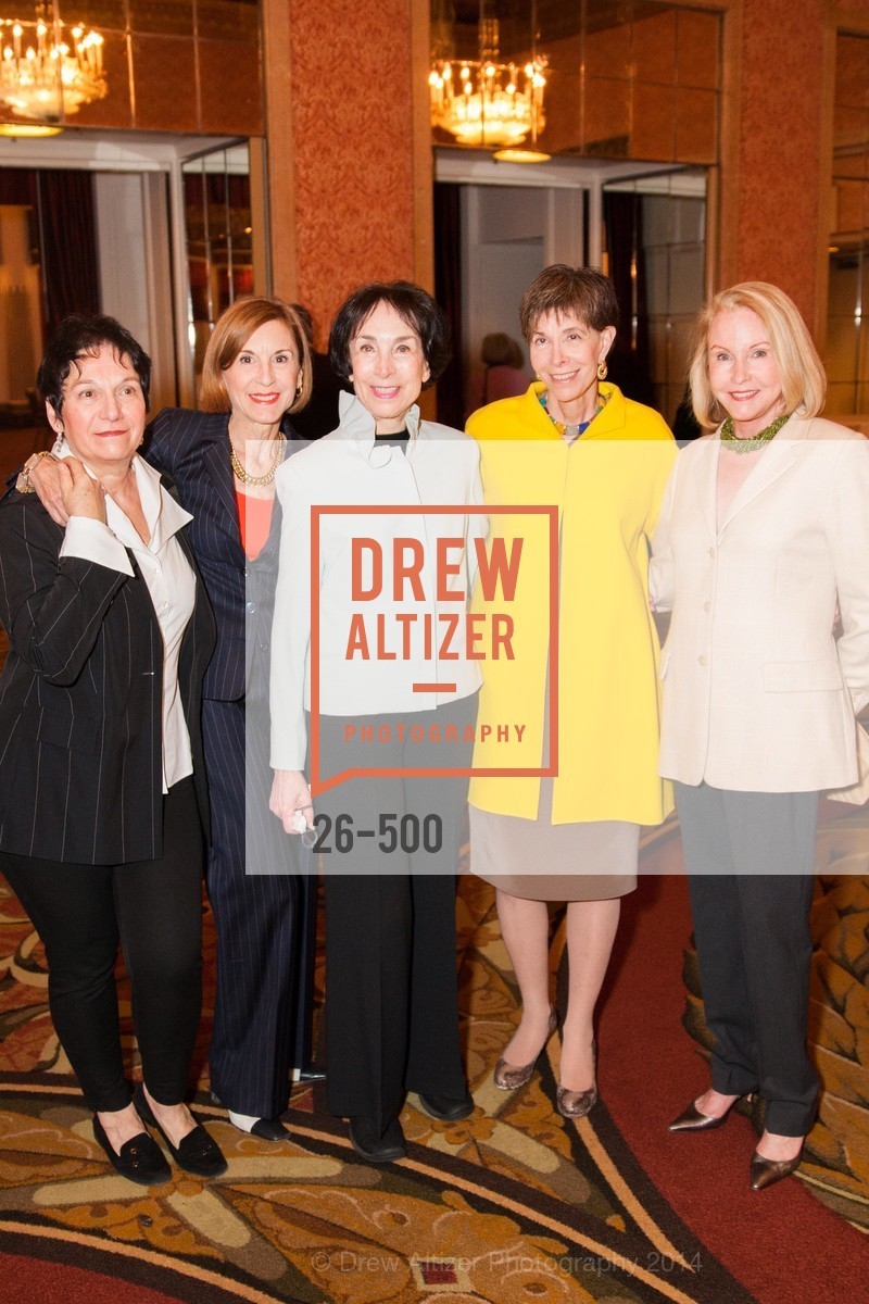 Johanna Spielman, Marsha Munro, Merla Zellerbach, Pat Dodson, Nan McDowell, Compassion & Choices Luncheon, US. US, April 4th, 2014,Drew Altizer, Drew Altizer Photography, full-service agency, private events, San Francisco photographer, photographer california