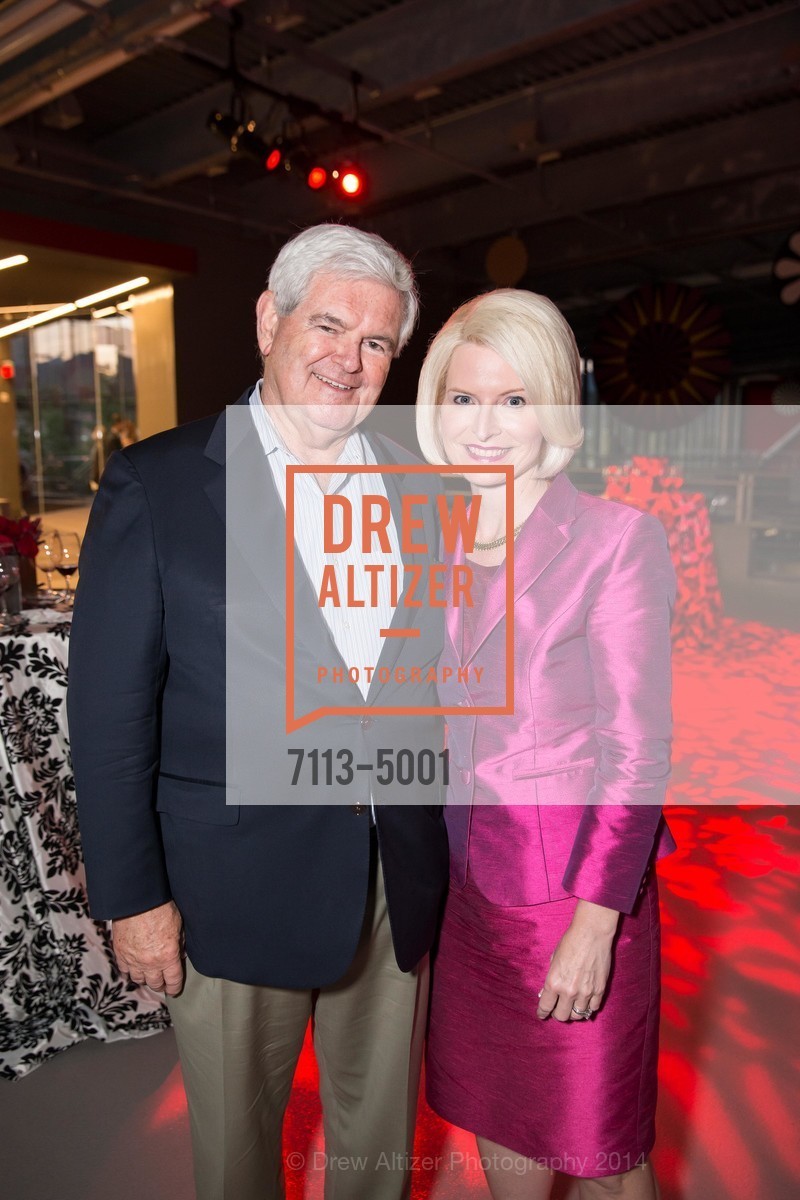 Newt Gingrich, Callista Gingrich, FESTIVAL DEL SOLE Dinner at HALL ST. HELENA, US, July 18th, 2014, Photo #7113-5001 Newt Gingrich, Callista Gingrich, Photo #7113-5001