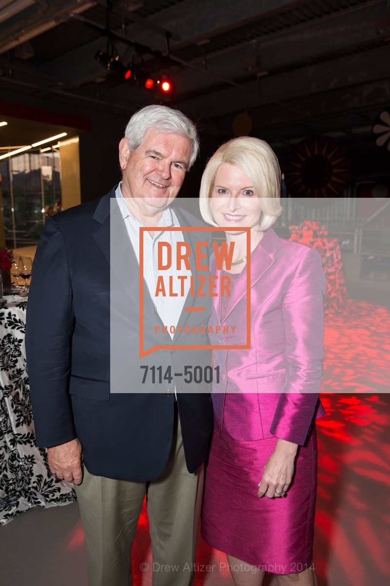 Newt Gingrich, Callista Gingrich, FESTIVAL DEL SOLE Dinner at HALL ST. HELENA, US, July 18th, 2014, Photo #7114-5001 Newt Gingrich, Callista Gingrich, Photo #7114-5001