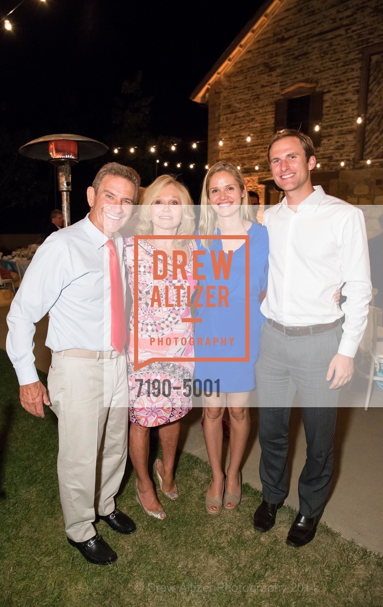 Craig Hall, Kathryn Hall, Jennifer Cain, Eric Brown, FESTIVAL DEL SOLE Dinner at HALL ST. HELENA, US, July 18th, 2014, Photo #7190-5001 Craig Hall, Kathryn Hall, Jennifer Cain, Eric Brown, Photo #7190-5001