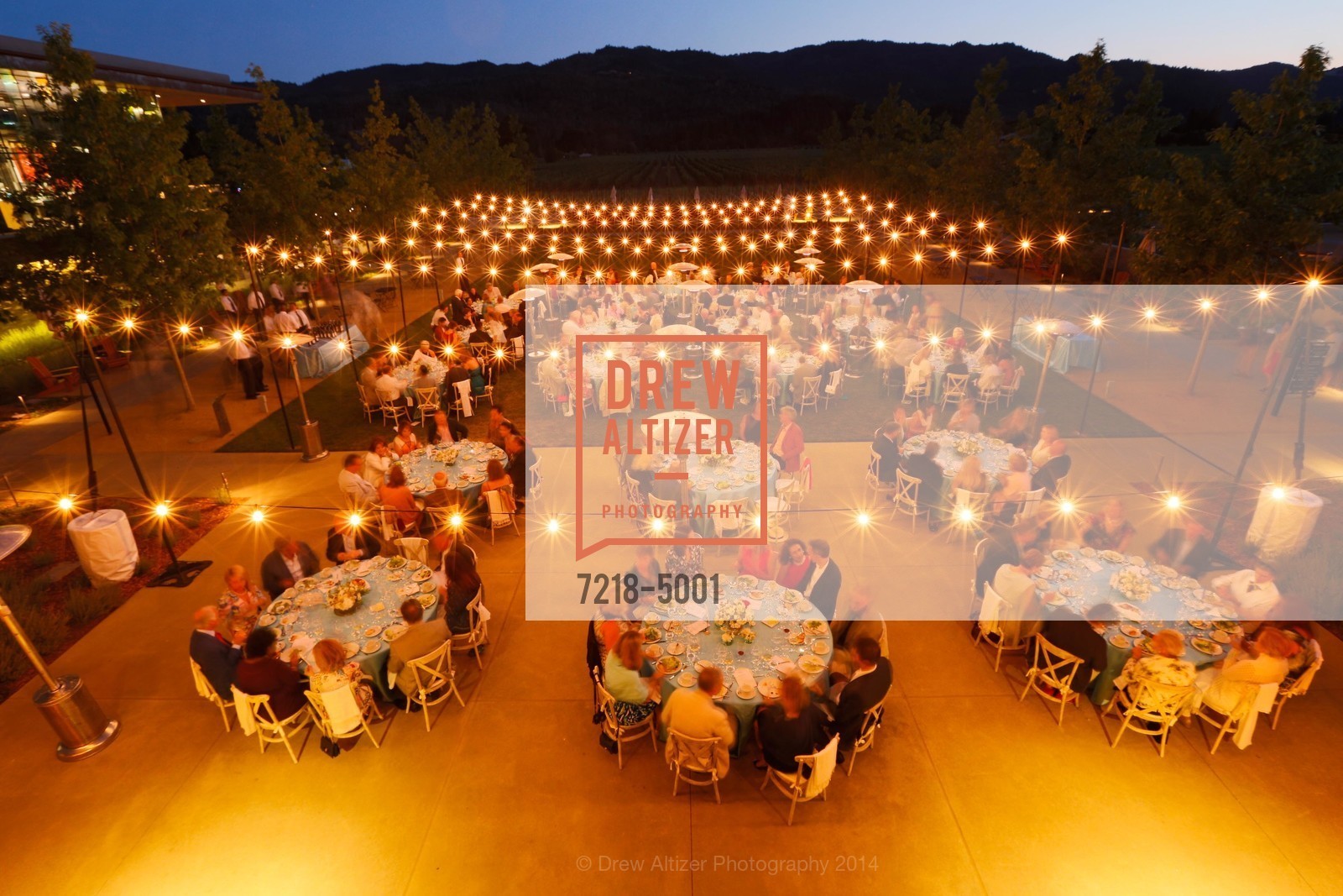 Atmosphere, FESTIVAL DEL SOLE Dinner at HALL ST. HELENA, US, July 18th, 2014, Photo #7218-5001 Atmosphere, Photo #7218-5001