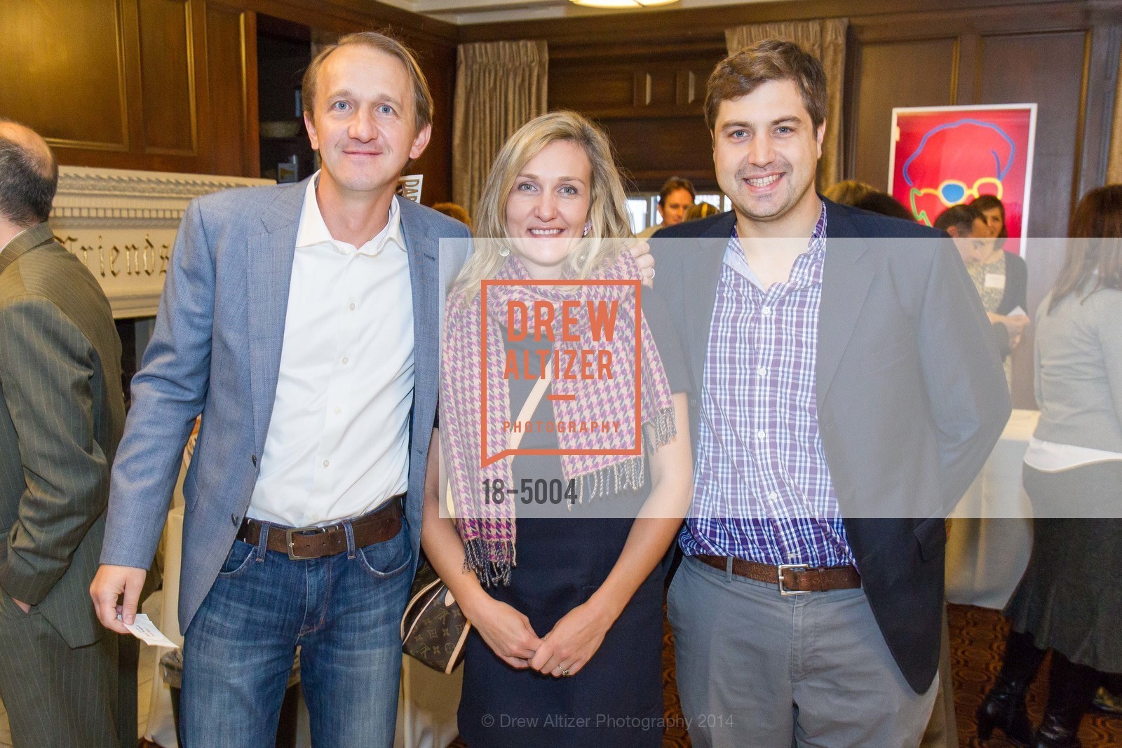 Sejo Jahic, Vedrana Meuschul, Scott Davison, THE ARC 13th Annual Breakfast, US, October 24th, 2014, Photo #18-5004 Sejo Jahic, Vedrana Meuschul, Scott Davison, Photo #18-5004