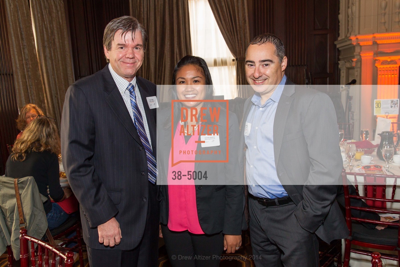 Dan Taylor, Emmile Brack, Larry Melillo, THE ARC 13th Annual Breakfast, US, October 24th, 2014, Photo #38-5004 Dan Taylor, Emmile Brack, Larry Melillo, Photo #38-5004