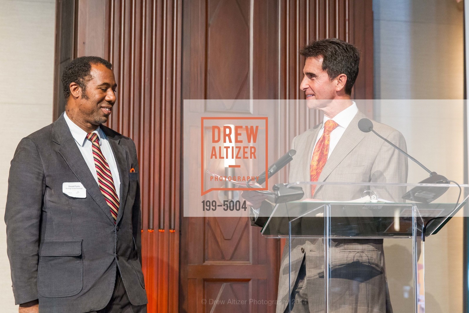 Donald Fields, Mark Leno, THE ARC 13th Annual Breakfast, US, October 24th, 2014, Photo #199-5004 Donald Fields, Mark Leno, Photo #199-5004