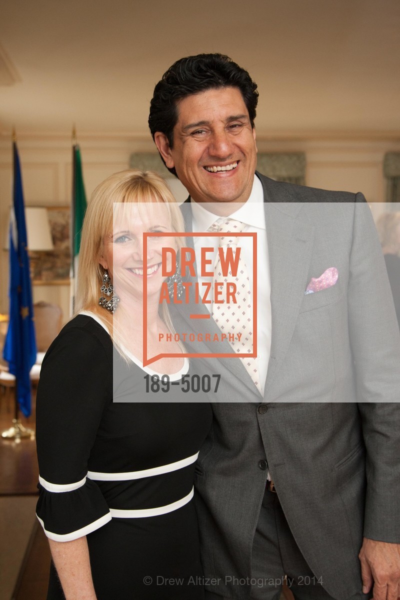 Christine Christensen, Enzo DeBernardo, SF OPERA GUILD POpera! Benefactor Party at the ITALIAN CONSULATE, US, March 20th, 2014, Photo #189-5007 Christine Christensen, Enzo DeBernardo, Photo #189-5007