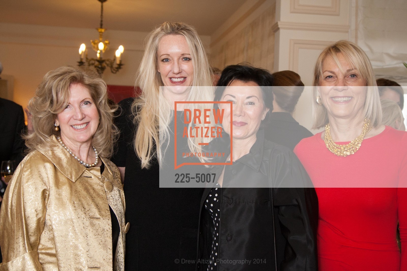 Celeste Woo, Dorothy Torresi, Nafiseh Lindberg, CJ van Pelt, SF OPERA GUILD POpera! Benefactor Party at the ITALIAN CONSULATE, US, March 20th, 2014, Photo #225-5007 Celeste Woo, Dorothy Torresi, Nafiseh Lindberg, CJ van Pelt, Photo #225-5007