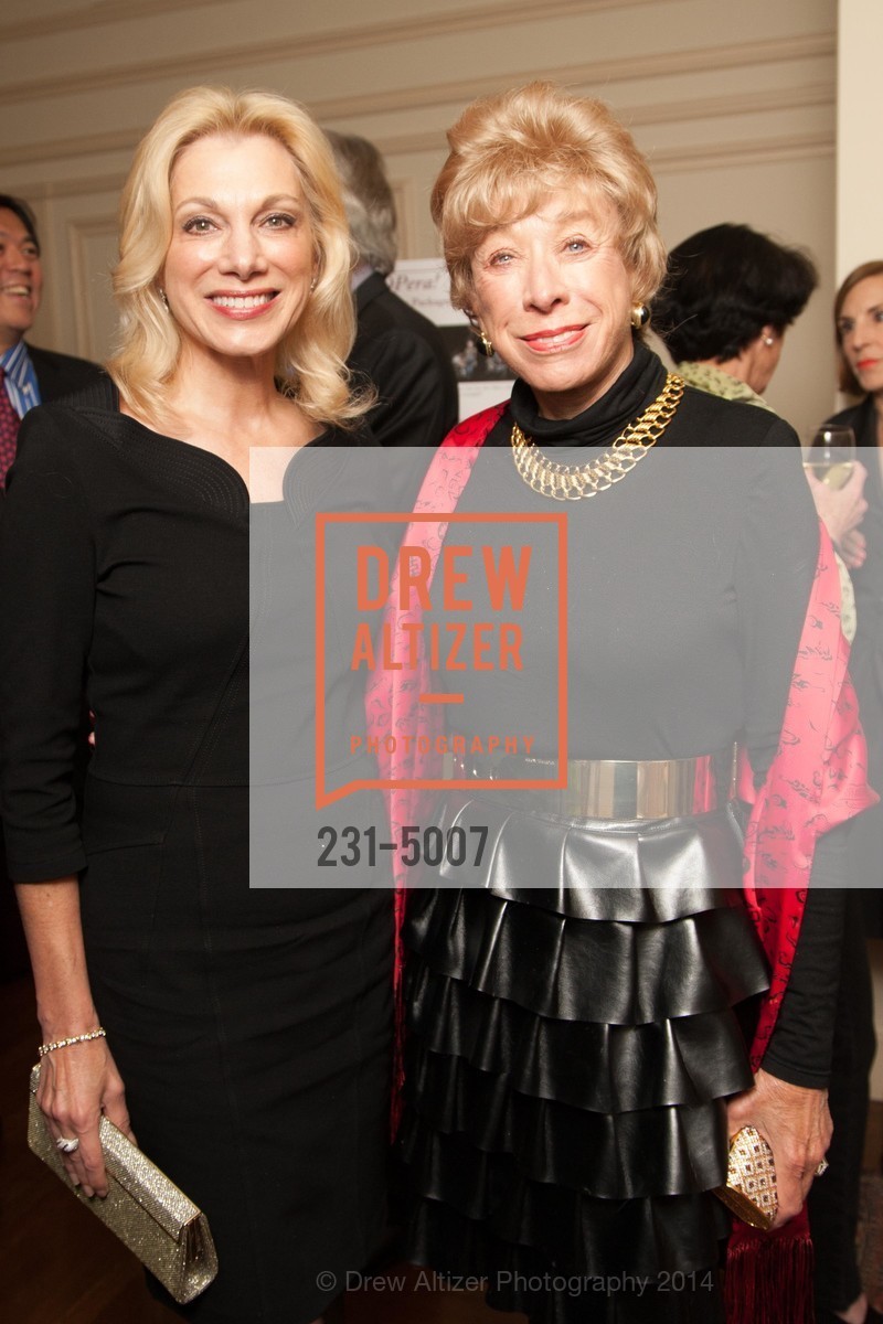 Cynthia Schreuder, Maria Pitcairn, SF OPERA GUILD POpera! Benefactor Party at the ITALIAN CONSULATE, US, March 20th, 2014, Photo #231-5007 Cynthia Schreuder, Maria Pitcairn, Photo #231-5007