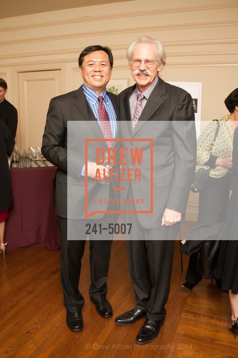 Darryl Woo, Karl Lindberg, SF OPERA GUILD POpera! Benefactor Party at the ITALIAN CONSULATE, US, March 20th, 2014, Photo #241-5007 Darryl Woo, Karl Lindberg, Photo #241-5007