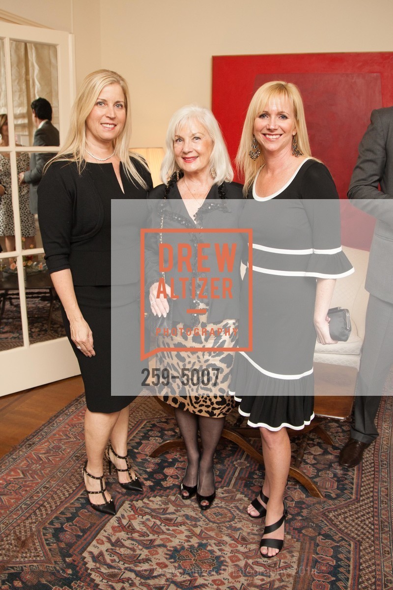Jane Inch, Arlene Inch, Christine Christensen, SF OPERA GUILD POpera! Benefactor Party at the ITALIAN CONSULATE, US, March 20th, 2014, Photo #259-5007 Jane Inch, Arlene Inch, Christine Christensen, Photo #259-5007