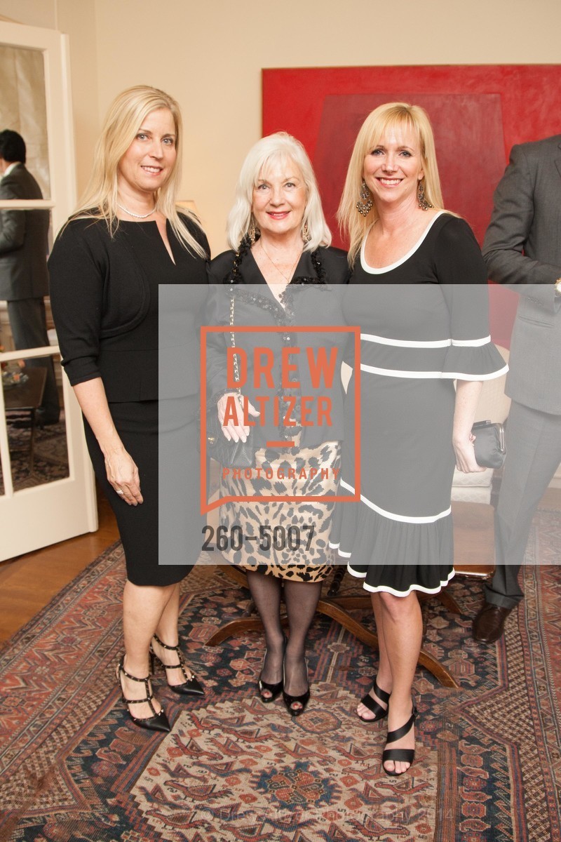 Jane Inch, Arlene Inch, Christine Christensen, SF OPERA GUILD POpera! Benefactor Party at the ITALIAN CONSULATE, US, March 20th, 2014, Photo #260-5007 Jane Inch, Arlene Inch, Christine Christensen, Photo #260-5007
