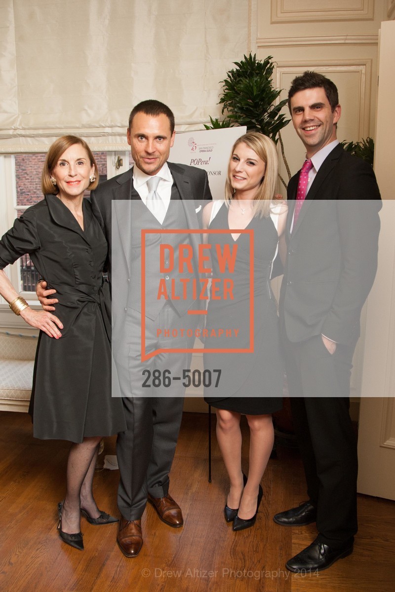 Marsha Monro, Jeff Garelick, Ayrstannie Day, Jeff McMurtry, SF OPERA GUILD POpera! Benefactor Party at the ITALIAN CONSULATE, US, March 20th, 2014, Photo #286-5007 Marsha Monro, Jeff Garelick, Ayrstannie Day, Jeff McMurtry, Photo #286-5007
