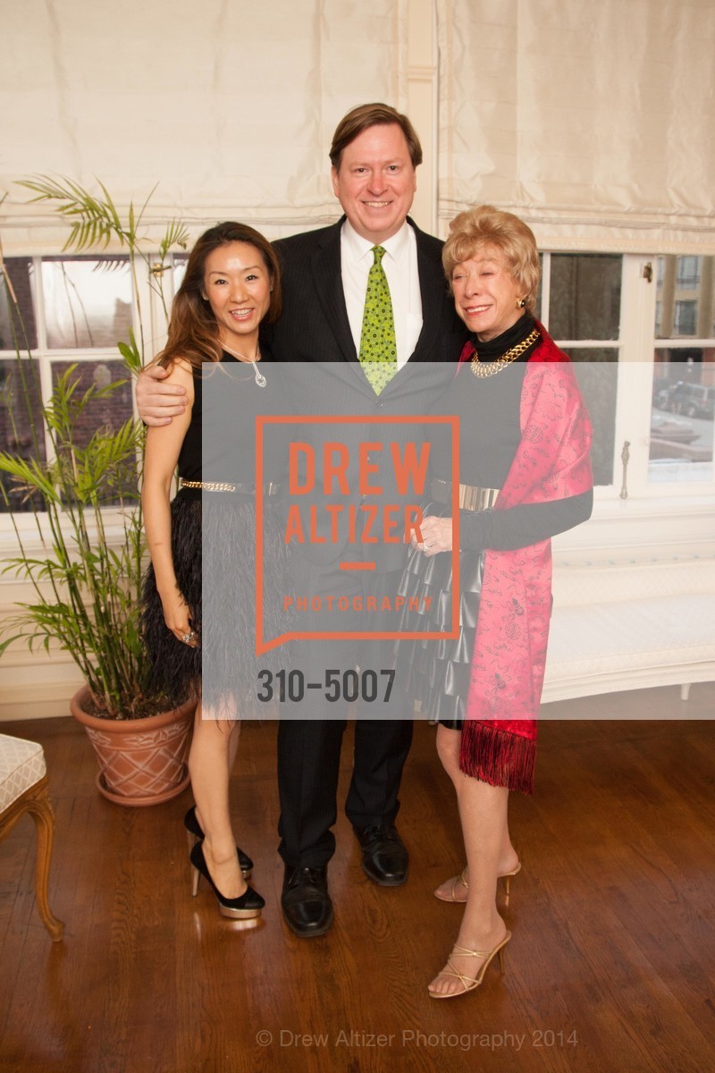 Sonia Soo, Alan Seen, Maria Pitcairn, SF OPERA GUILD POpera! Benefactor Party at the ITALIAN CONSULATE, US, March 20th, 2014, Photo #310-5007 Sonia Soo, Alan Seen, Maria Pitcairn, Photo #310-5007