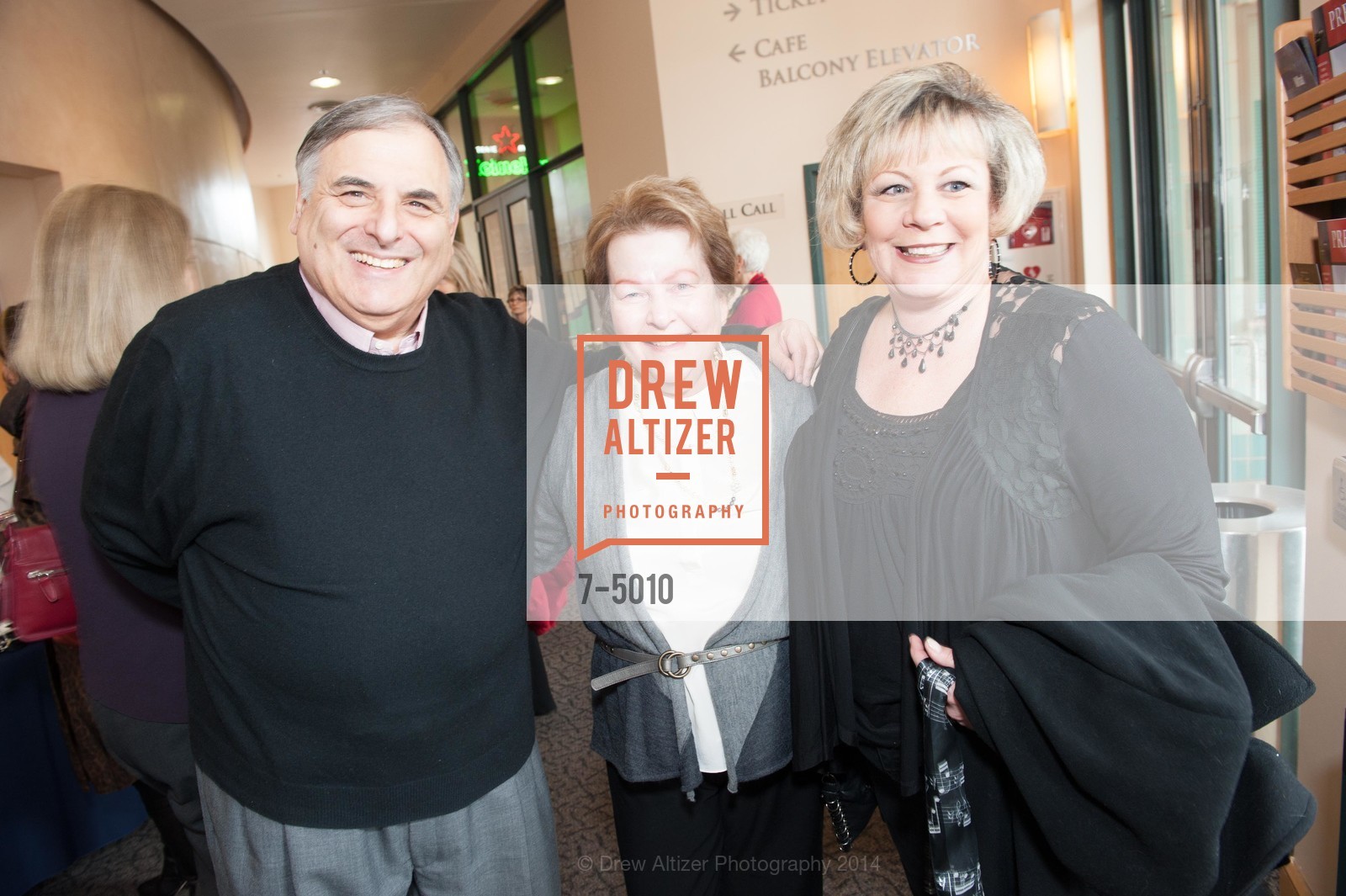 Ron Wilensky, Melanie Wilensky, Carol Webber, THEATREWORKS Leading Ladies, US, February 8th, 2014, Photo #7-5010 Ron Wilensky, Melanie Wilensky, Carol Webber, Photo #7-5010