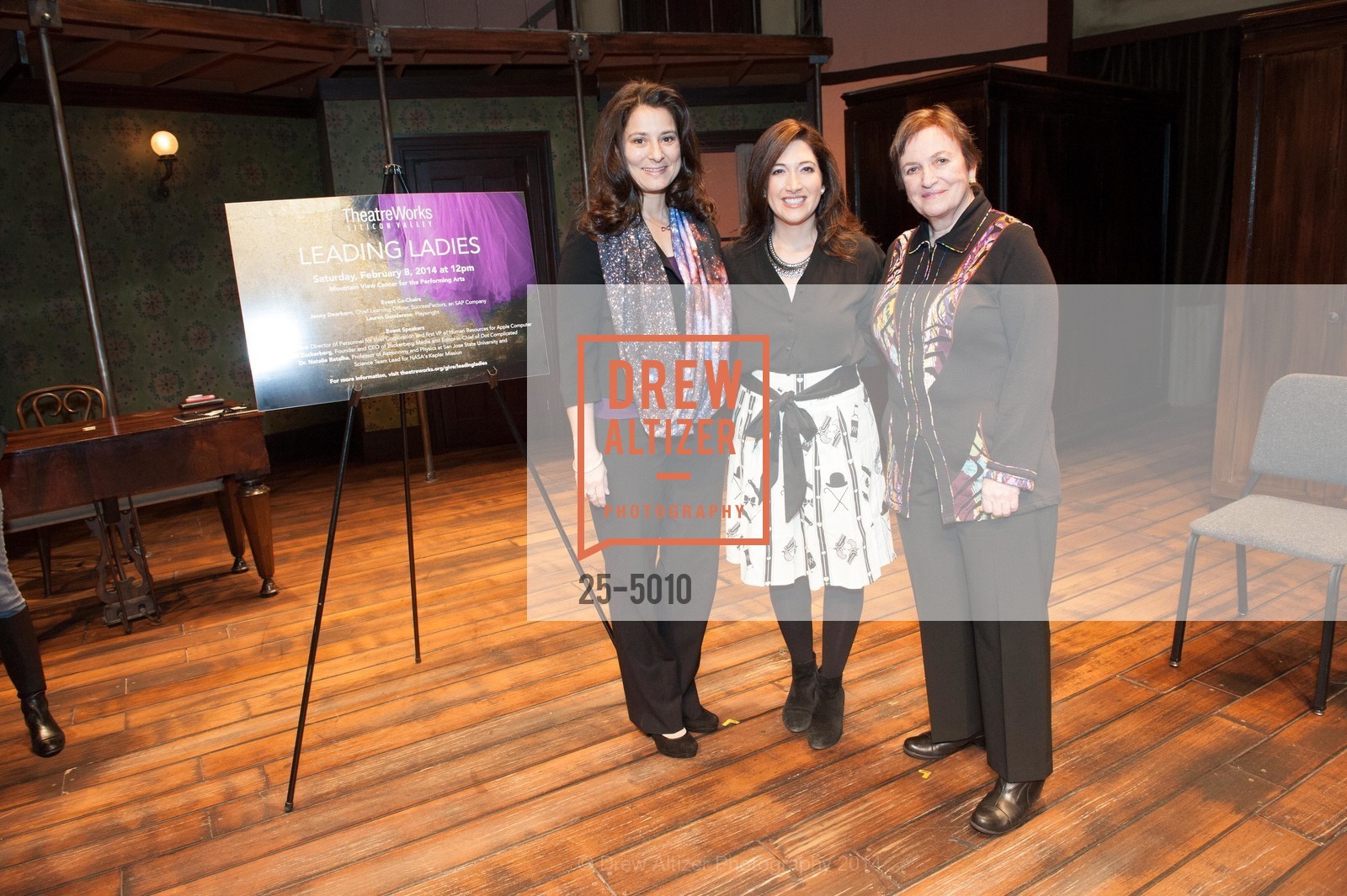 Natalie Batalha, Randi Zuckerberg, Ann Bowers, THEATREWORKS Leading Ladies, US, February 8th, 2014, Photo #25-5010 Natalie Batalha, Randi Zuckerberg, Ann Bowers, Photo #25-5010