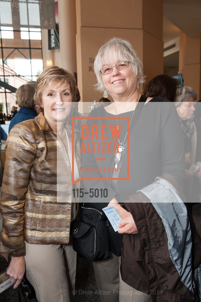 Mary McDougall, Lynnea Johnson, THEATREWORKS Leading Ladies, US, February 8th, 2014, Photo #115-5010 Mary McDougall, Lynnea Johnson, Photo #115-5010