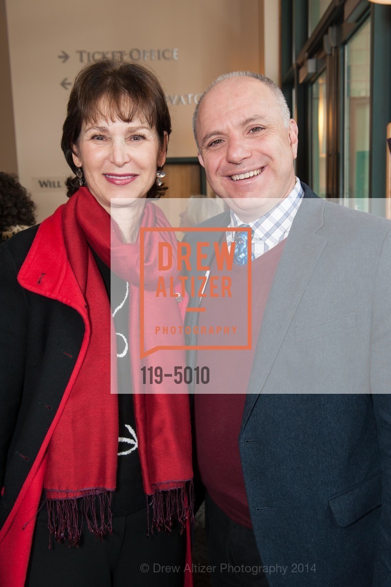 Julie Kaufman, Phil Santora, THEATREWORKS Leading Ladies, US, February 8th, 2014, Photo #119-5010 Julie Kaufman, Phil Santora, Photo #119-5010