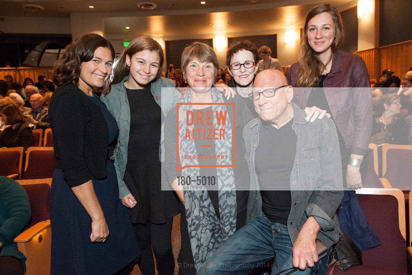 Regan Pritzker, Maya Olin, Susan Pritzker, Linda Bryant, Nick Pritzker, Margaux Robilliard, THEATREWORKS Leading Ladies, US, February 8th, 2014, Photo #180-5010 Regan Pritzker, Maya Olin, Susan Pritzker, Linda Bryant, Nick Pritzker, Margaux Robilliard, Photo #180-5010