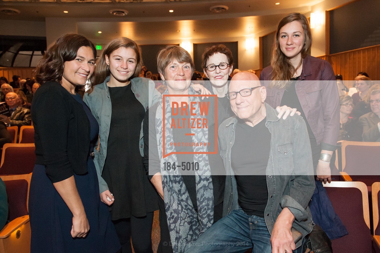 Regan Pritzker, Maya Olin, Susan Pritzker, Linda Bryant, Nick Pritzker, Margaux Robilliard, THEATREWORKS Leading Ladies, US, February 8th, 2014, Photo #184-5010 Regan Pritzker, Maya Olin, Susan Pritzker, Linda Bryant, Nick Pritzker, Margaux Robilliard, Photo #184-5010