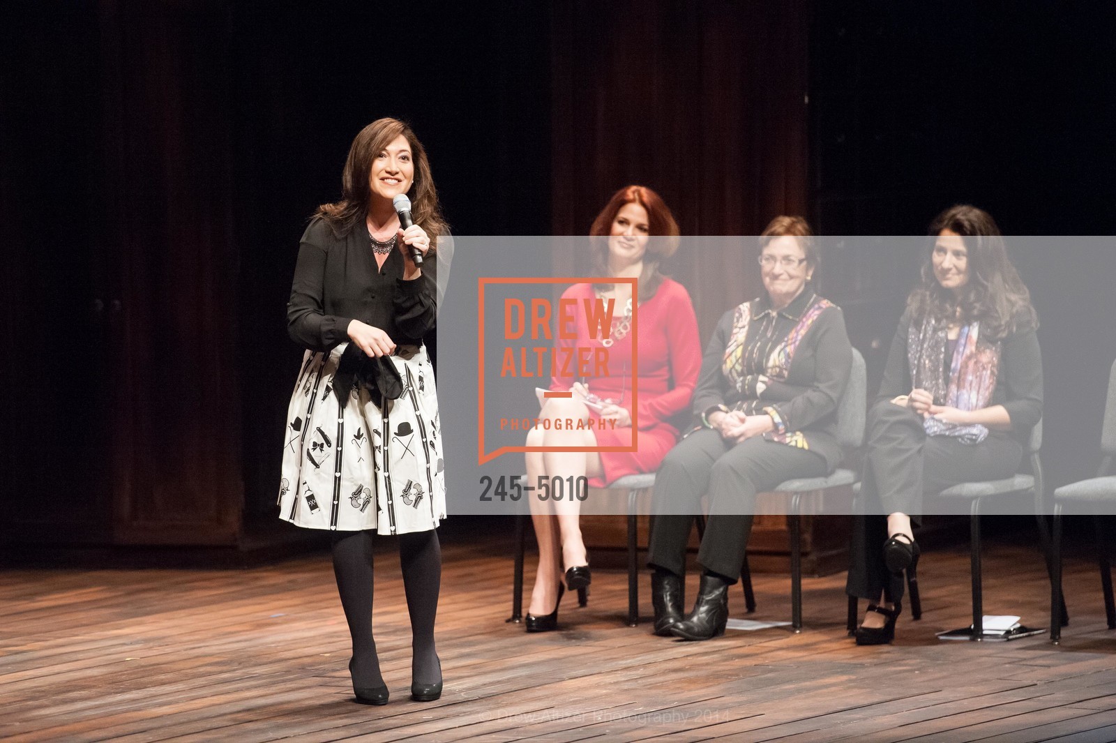 Randi Zuckerberg, Jenny Dearborn, Ann Bowers, Natalie Batalha, THEATREWORKS Leading Ladies, US, February 8th, 2014, Photo #245-5010 Randi Zuckerberg, Jenny Dearborn, Ann Bowers, Natalie Batalha, Photo #245-5010