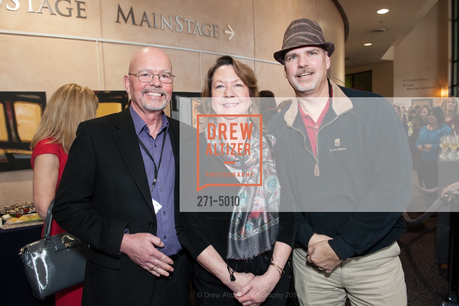 Ciro Giammona, Eileen Giammona, Michael Stuber, THEATREWORKS Leading Ladies, US, February 8th, 2014, Photo #271-5010 Ciro Giammona, Eileen Giammona, Michael Stuber, Photo #271-5010
