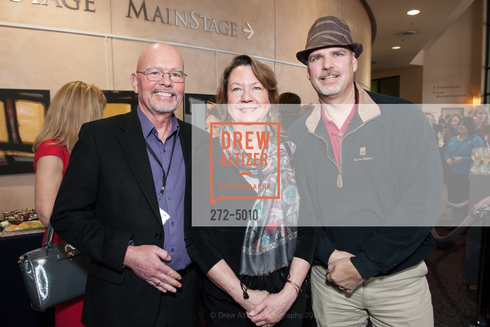 Ciro Giammona, Eileen Giammona, Michael Stuber, THEATREWORKS Leading Ladies, US, February 8th, 2014, Photo #272-5010 Ciro Giammona, Eileen Giammona, Michael Stuber, Photo #272-5010