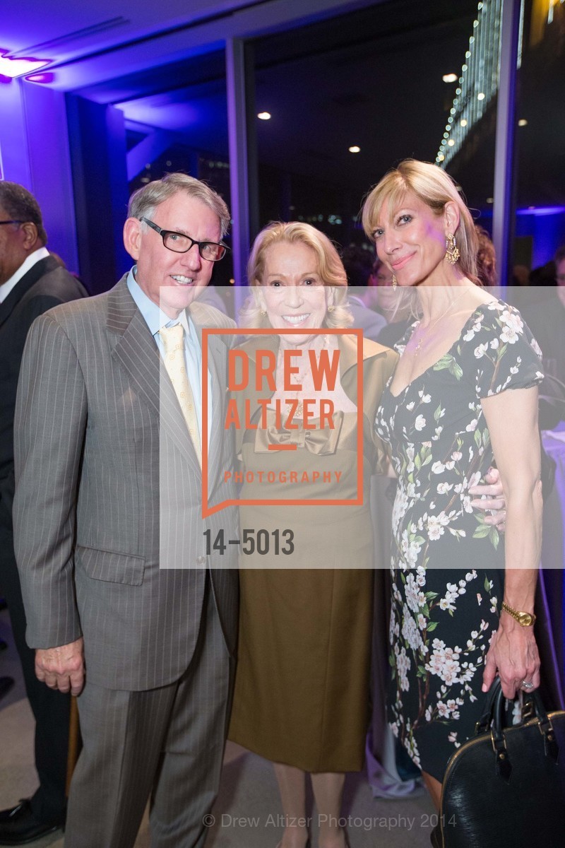 Clint Reilly, Charlotte Shultz, Janet Reilly, WILLIE BROWN Birthday Party, US, March 20th, 2014, Photo #14-5013 Clint Reilly, Charlotte Shultz, Janet Reilly, Photo #14-5013
