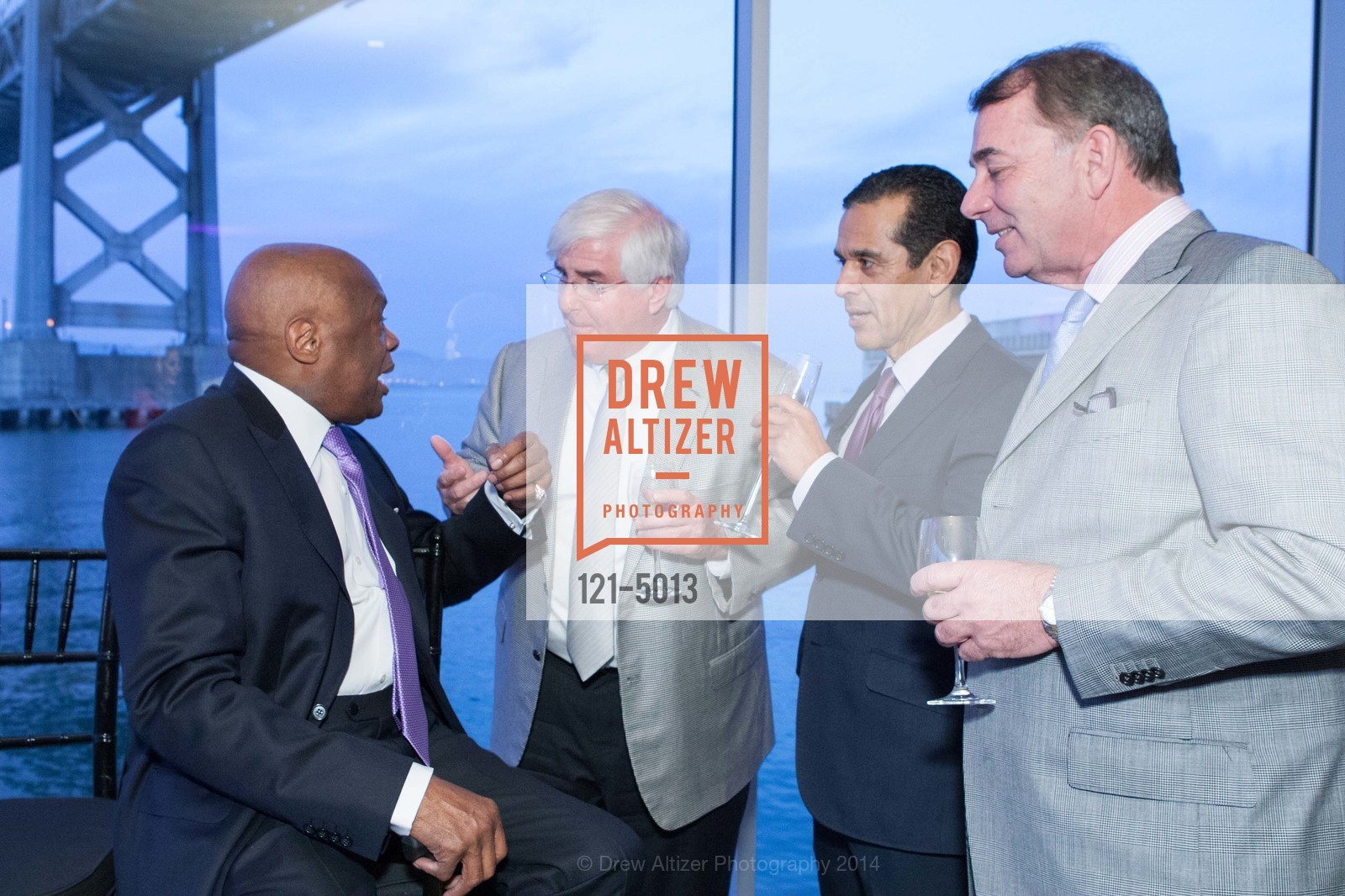 Willie Brown, Ron Conway, Antonio Villaraigosa, Marc Corsi, WILLIE BROWN Birthday Party, US, March 20th, 2014, Photo #121-5013 Willie Brown, Ron Conway, Antonio Villaraigosa, Marc Corsi, Photo #121-5013