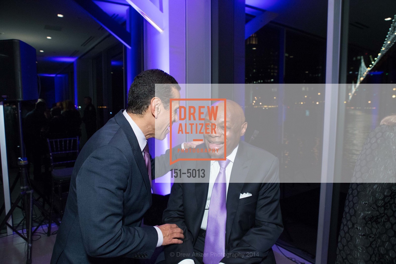 Antonio Villaraigosa, Willie Brown, WILLIE BROWN Birthday Party, US, March 20th, 2014, Photo #151-5013 Antonio Villaraigosa, Willie Brown, Photo #151-5013