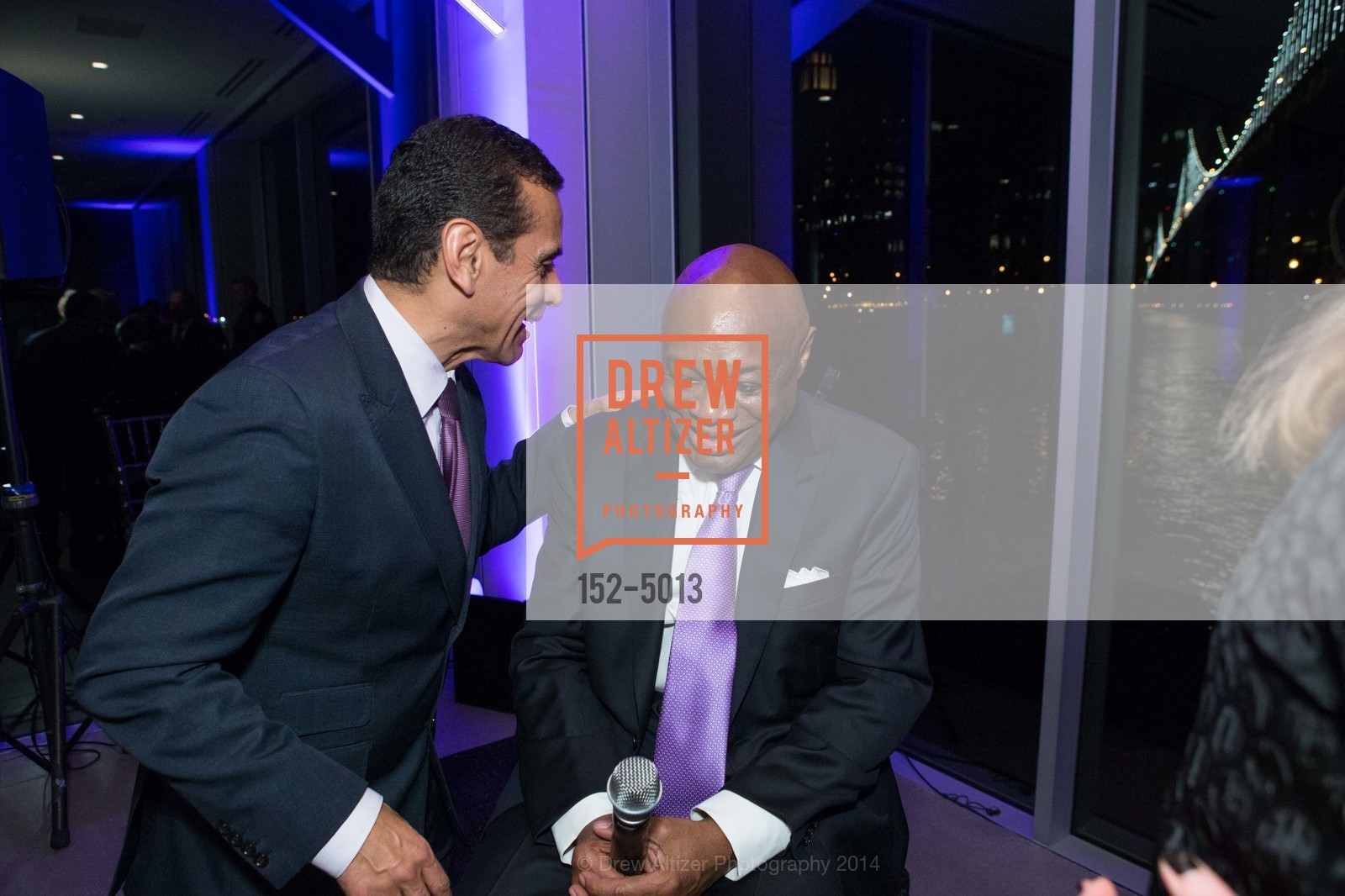 Antonio Villaraigosa, Willie Brown, WILLIE BROWN Birthday Party, US, March 20th, 2014, Photo #152-5013 Antonio Villaraigosa, Willie Brown, Photo #152-5013