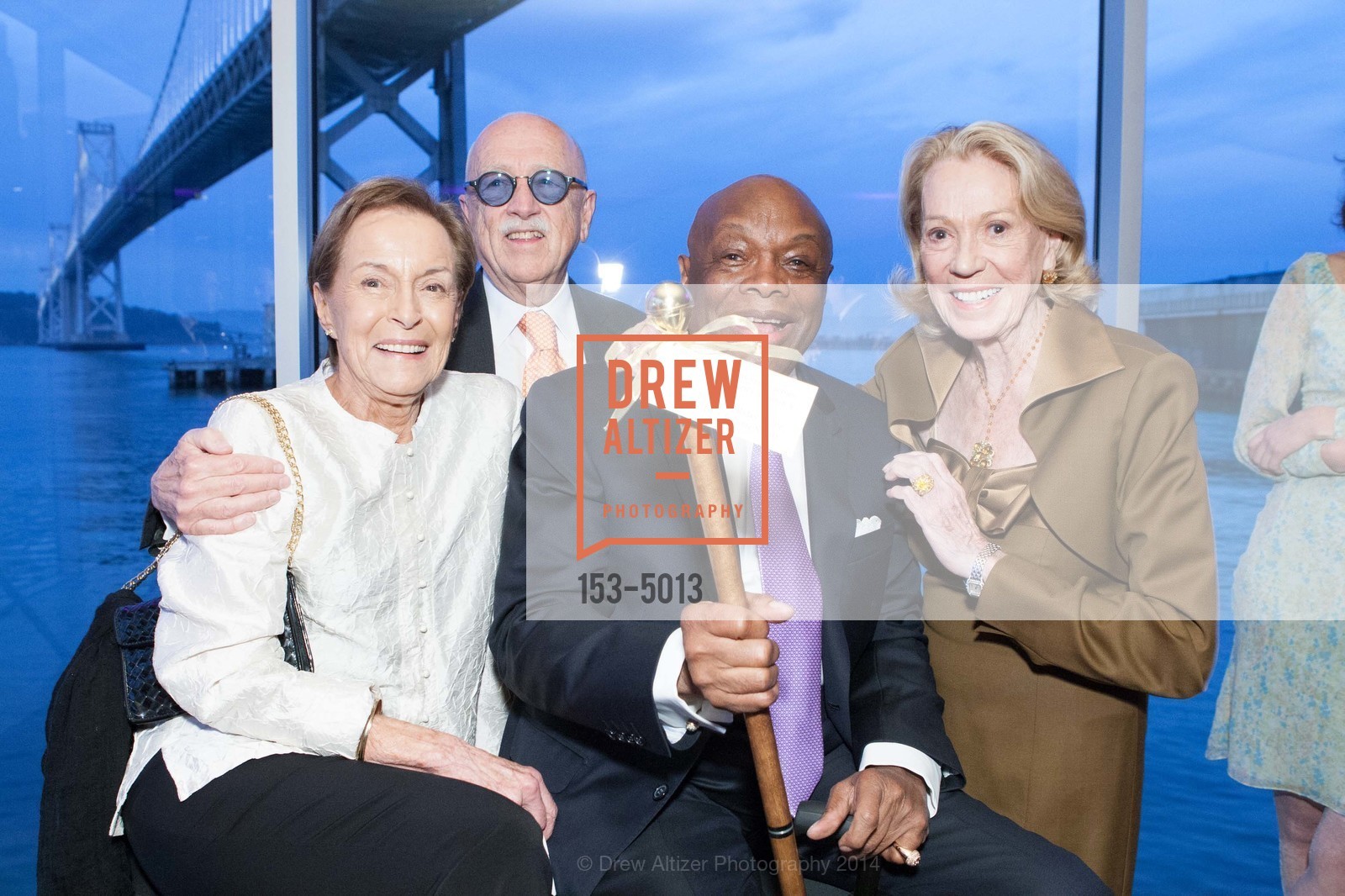 Gina Moscone, Wilkes Bashford, Willie Brown, Charlotte Shultz, WILLIE BROWN Birthday Party, US, March 20th, 2014, Photo #153-5013 Gina Moscone, Wilkes Bashford, Willie Brown, Charlotte Shultz, Photo #153-5013