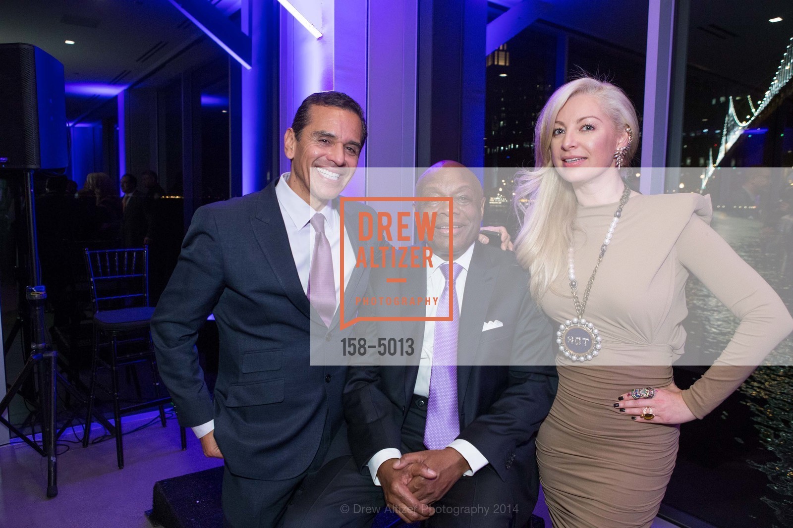 Antonio Villaraigosa, Willie Brown, Sonya Molodetskaya, WILLIE BROWN Birthday Party, US, March 20th, 2014, Photo #158-5013 Antonio Villaraigosa, Willie Brown, Sonya Molodetskaya, Photo #158-5013