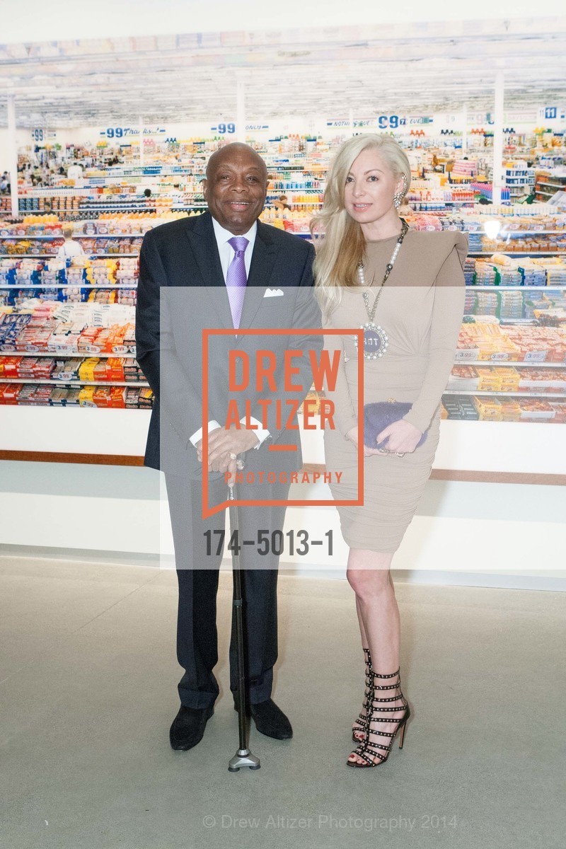 Willie Brown, Sonya Molodetskaya, WILLIE BROWN Birthday Party, US, March 20th, 2014, Photo #174-5013-1 Willie Brown, Sonya Molodetskaya, Photo #174-5013-1