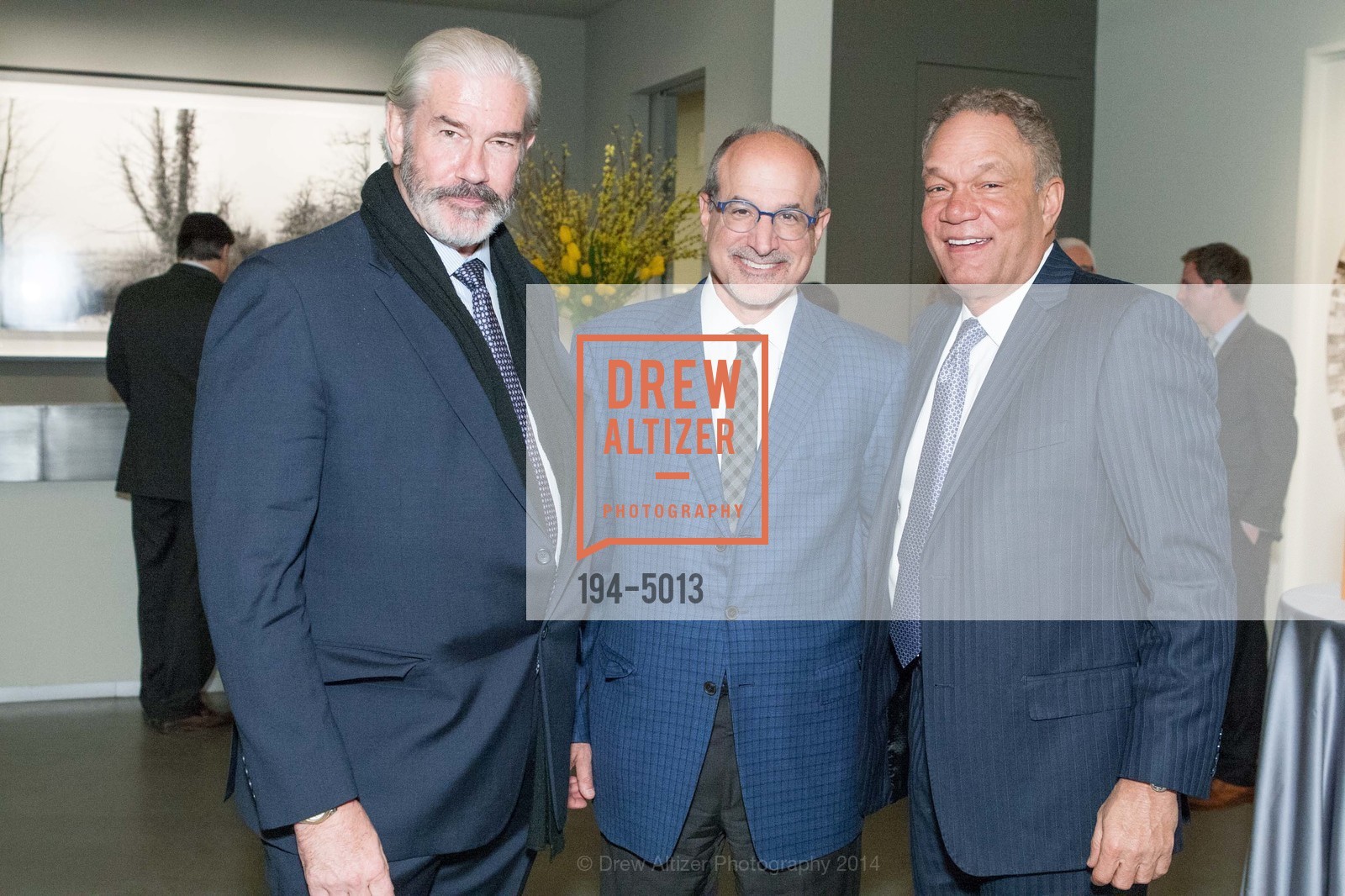 Jack Baylist, Victor Makras, Eugene Duffy, WILLIE BROWN Birthday Party, US, March 20th, 2014, Photo #194-5013 Jack Baylist, Victor Makras, Eugene Duffy, Photo #194-5013