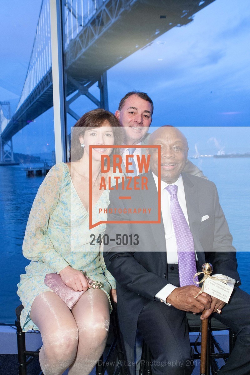 Melissa Corsi, Marc Corsi, Willie Brown, WILLIE BROWN Birthday Party, US, March 20th, 2014, Photo #240-5013 Melissa Corsi, Marc Corsi, Willie Brown, Photo #240-5013