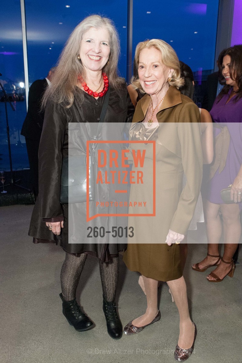 Leah Garchik, Charlotte Shultz, WILLIE BROWN Birthday Party, US, March 20th, 2014, Photo #260-5013 Leah Garchik, Charlotte Shultz, Photo #260-5013