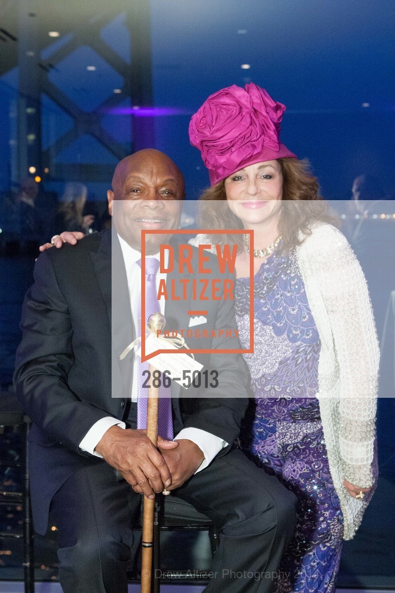 Willie Brown, Donna Huggins, WILLIE BROWN Birthday Party, US, March 20th, 2014, Photo #286-5013 Willie Brown, Donna Huggins, Photo #286-5013