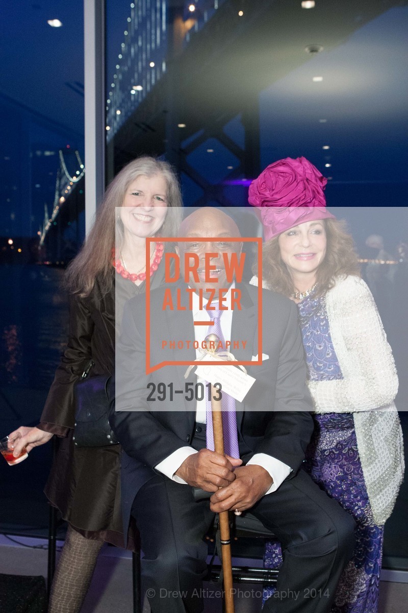 Leah Garchik, Willie Brown, Donna Huggins, WILLIE BROWN Birthday Party, US, March 20th, 2014, Photo #291-5013 Leah Garchik, Willie Brown, Donna Huggins, Photo #291-5013