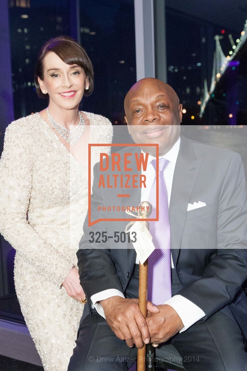 Elisa Stephens, Willie Brown, WILLIE BROWN Birthday Party, US, March 20th, 2014, Photo #325-5013 Elisa Stephens, Willie Brown, Photo #325-5013