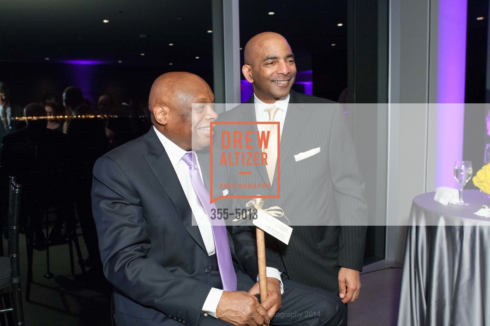 Willie Brown, Steve Bowdry, WILLIE BROWN Birthday Party, US, March 20th, 2014, Photo #355-5013 Willie Brown, Steve Bowdry, Photo #355-5013