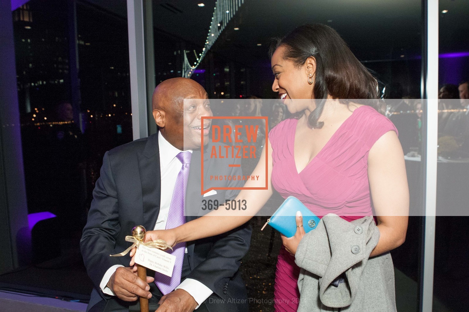 Willie Brown, Malia Cohen, WILLIE BROWN Birthday Party, US, March 20th, 2014, Photo #369-5013 Willie Brown, Malia Cohen, Photo #369-5013